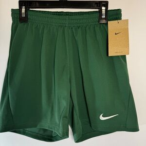 Nike women Dri-FIT Green Soccer Shorts